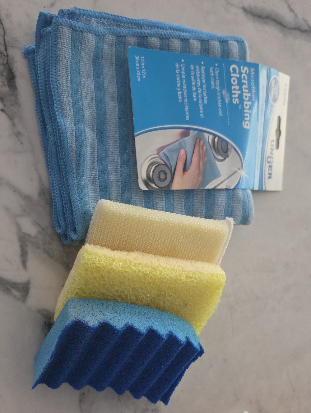 2 NeW Blue Scrubbing Cloths & Scrubbers * NEW
